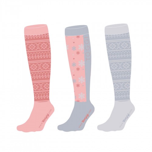 Toggi Womens Fairisle Socks (3 pack) image #