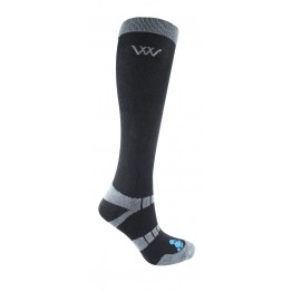 Woof Wear Long Bamboo Waffle KnitRiding Socks: Pack of 2