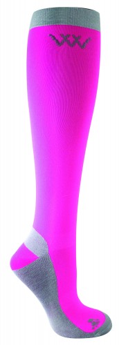 Pink / Grey Competition Woof sock